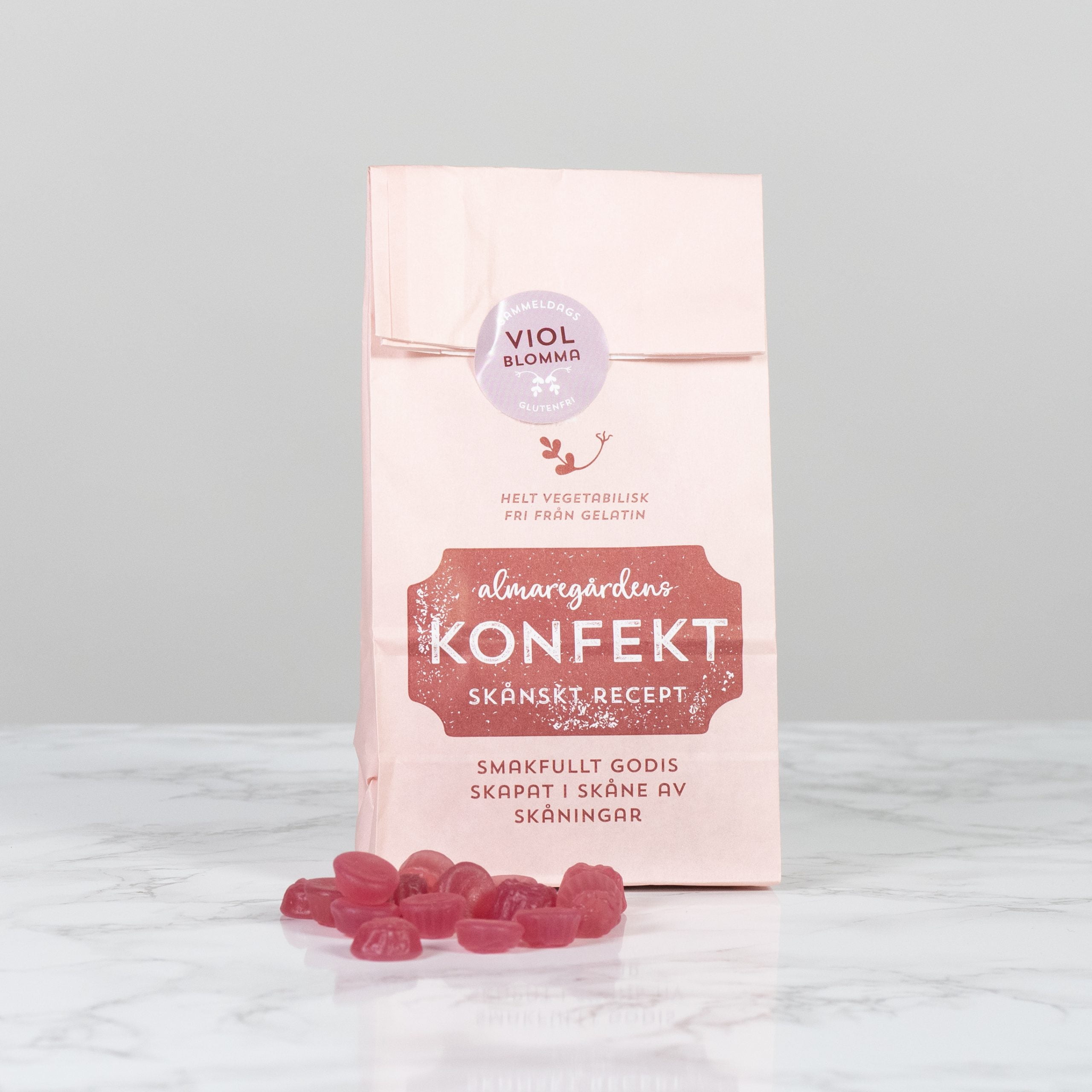 Almaregårdens Violkonfekt Glutenfri & Vegan